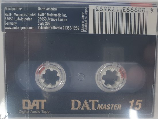 Basf Emtec DAT Master tape - Emtech-Basf
