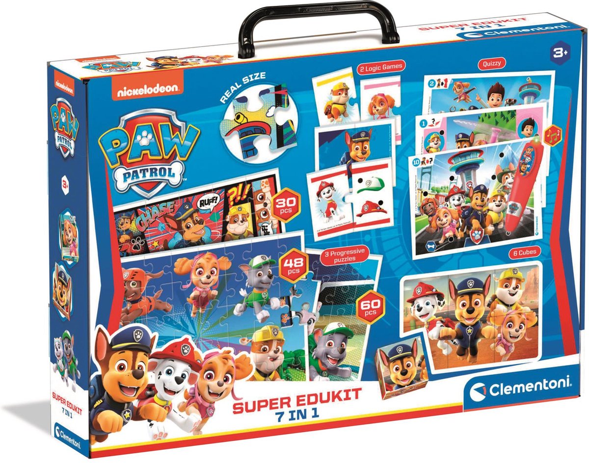 Clementoni Paw Patrol educatieve set 7 in 1