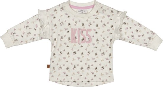 Frogs and Dogs - Winter Flower Shirt Kiss - - Maat 68 -