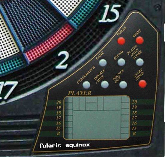 ② Bloc de fléchettes électronique avec support de Dartshopper — Fléchettes  — 2ememain