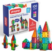 carrelages magnétiques Playpop - Jouets de construction - Jouets - Technique - Jouets STEM 100 pièces