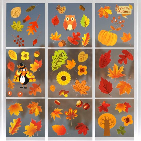 ENLACE 50 Stuks Eetbare Herfsttaartdecoratie – Esdoornbladeren, Pompoenen En Meer – Perfect Als Cupcake-topper Voor Oogstfeest, Thanksgiving Of Verjaardag