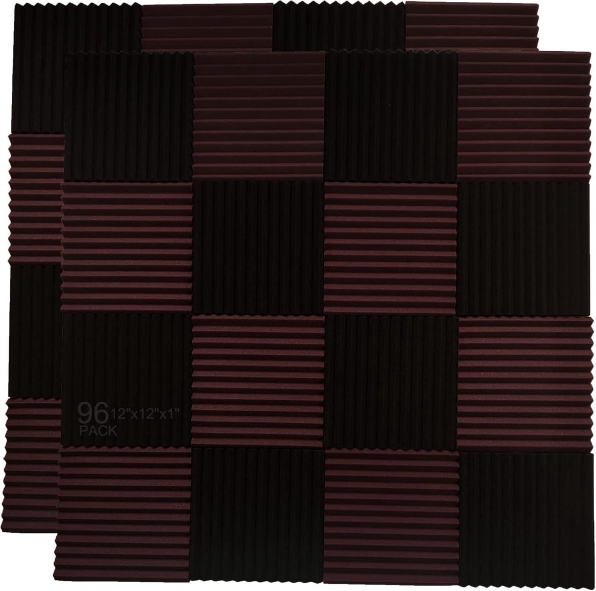 Geluidsisolatieplaten - Foam-Isolatieplaten-– Akoestische Panelen – Geluidsdemper – Studioschuim –– Acoustic Foam Panels