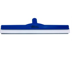 Hygiëne Vloertrekker met Foam - Blauw 55cm inclusief Steel 140cm -Efficiënt Schoonmaken en Snelle Drogen - Duurzaam en Gemakkelijk in Gebruik