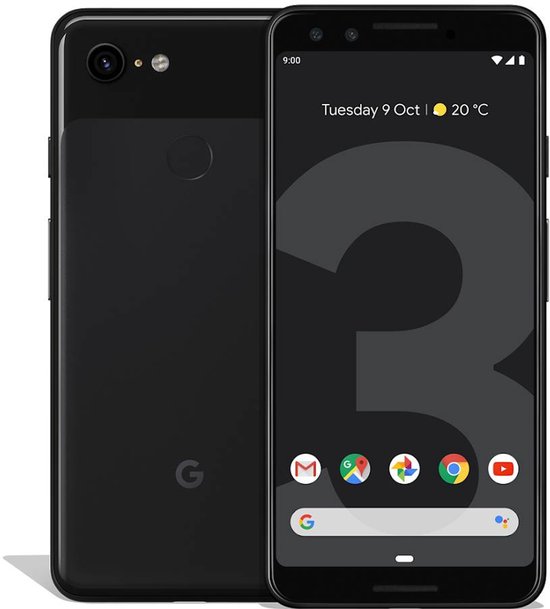 Google Pixel 3 64GB 本体 Google Pixel 3 - 64GB - Zwart | bol