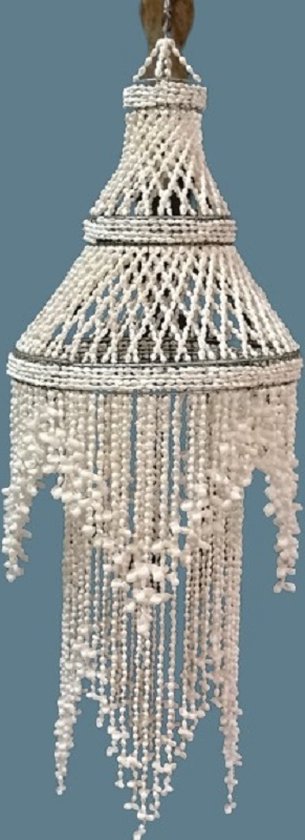 lamp-schelpen-hanglamp-schelp-lamp-lampen-schelpendecoratie-schelpenlamp-woonslinger  | bol.com
