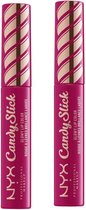 NYX PROFESSIONAL MAKEUP Candy Slick Glowy Lip Color Gloss -Hot Pink (2 STUKS)