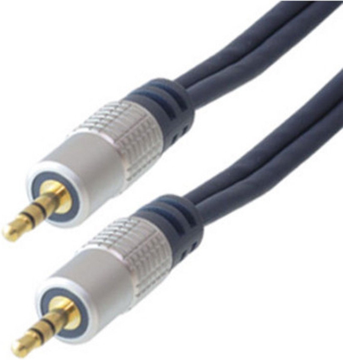 shiverpeaks sp-PROFESSIONAL audio kabel 3 m 3.5mm Blauw, Chroom