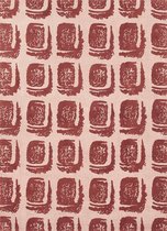 Vloerkleed Ted Baker Woodblock Red 163003 - maat 200 x 280 cm