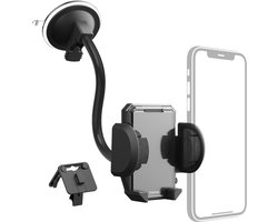 Hama 2in1 GSM-houder Voor De Auto Multi V. Vent. / Ruit 360 Graden Draaibaar
