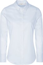 ETERNA dames blouse slim fit - stretch performance shirt - lichtblauw - Maat: 40