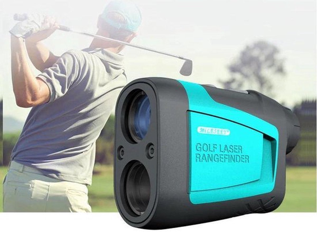 burko Afstandsmeter, 500 m / 600 m / 900 m golfafstandsmeter, afstandsmeter, snelheidstester, afstandsmeter, digitale jachtmeter-monoculaire telescoop