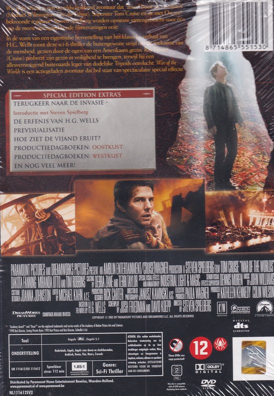 War Of The Worlds ('05) S.E. (D)