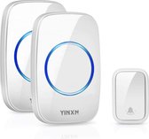 Deurbel - draadloze deurbel met ontvangers – wireless doorbell – duurzaam - eenvoudig te installeren