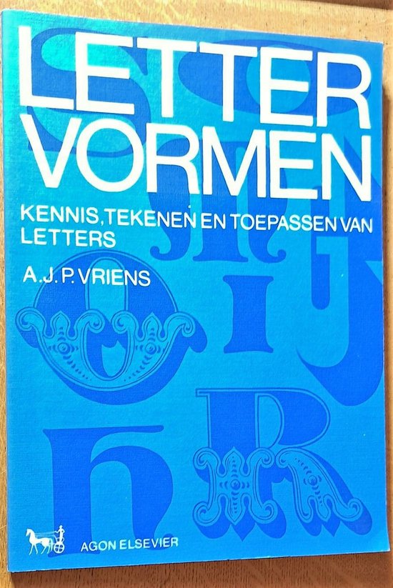 Lettervormen kennis enz. van letters, Vriens 9789010102553 Boeken
