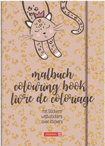 Kleurboek Sweet Wild Cat met stickers