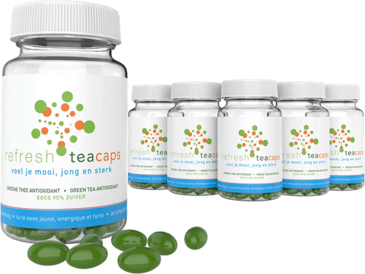 Goedkoopste Refresh Teacaps 60 softgel capsules