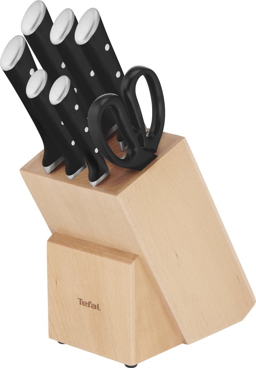 Tefal Ice Force Messenset - 7-delig - RVS - Incl. messenblok