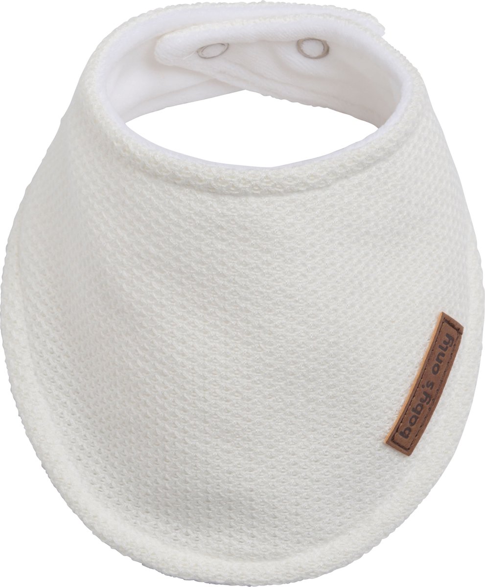 Goedkoopste Baby's Only Bandana slab - Slabber Classic - Wolwit - 0-8 maanden - Verstelbaar in twee maten