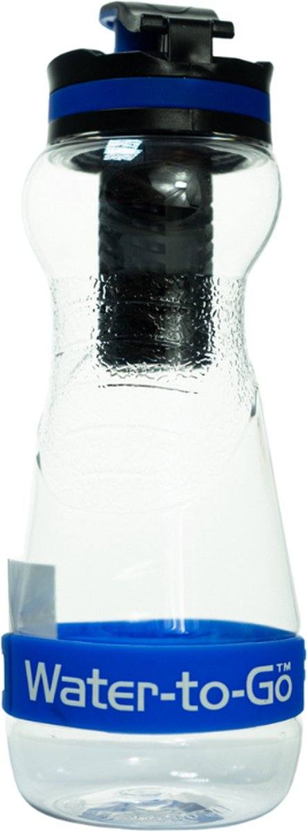 WatertoGo Drinkfles Waterfles met Filter - 50cl – Deep Ocean – BPA Vrij