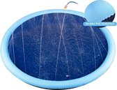 Zwembad - Badje met sproeiers - Hondenspeelmat- Kinder speelbad - Badje met sproeiers - Speel/Zwembad 200 cm