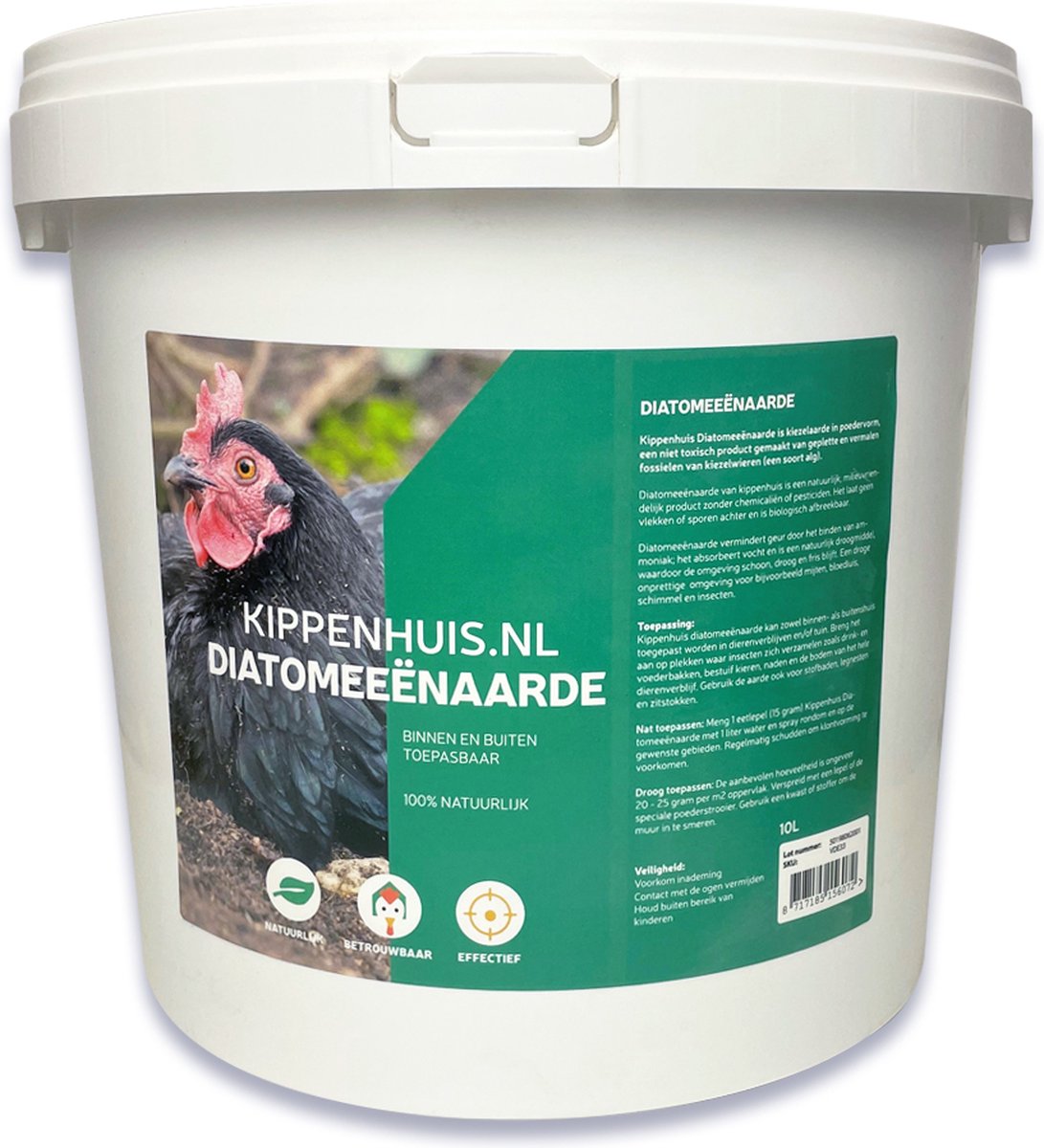 Diatomeeënaarde 10L