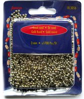 Perles intermédiaires - Doré - 3 mm - bva5029-025