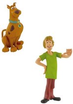 Figurines de jeu Scooby Doo - Ensemble de jeu Shaggy et Scooby Doo - 7 cm