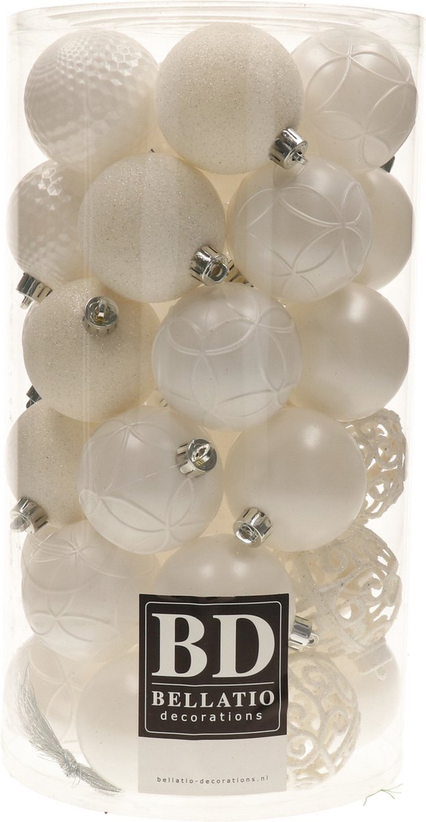 Kerstballen felle kleuren - feestversiering kopen? | Korting tot 3