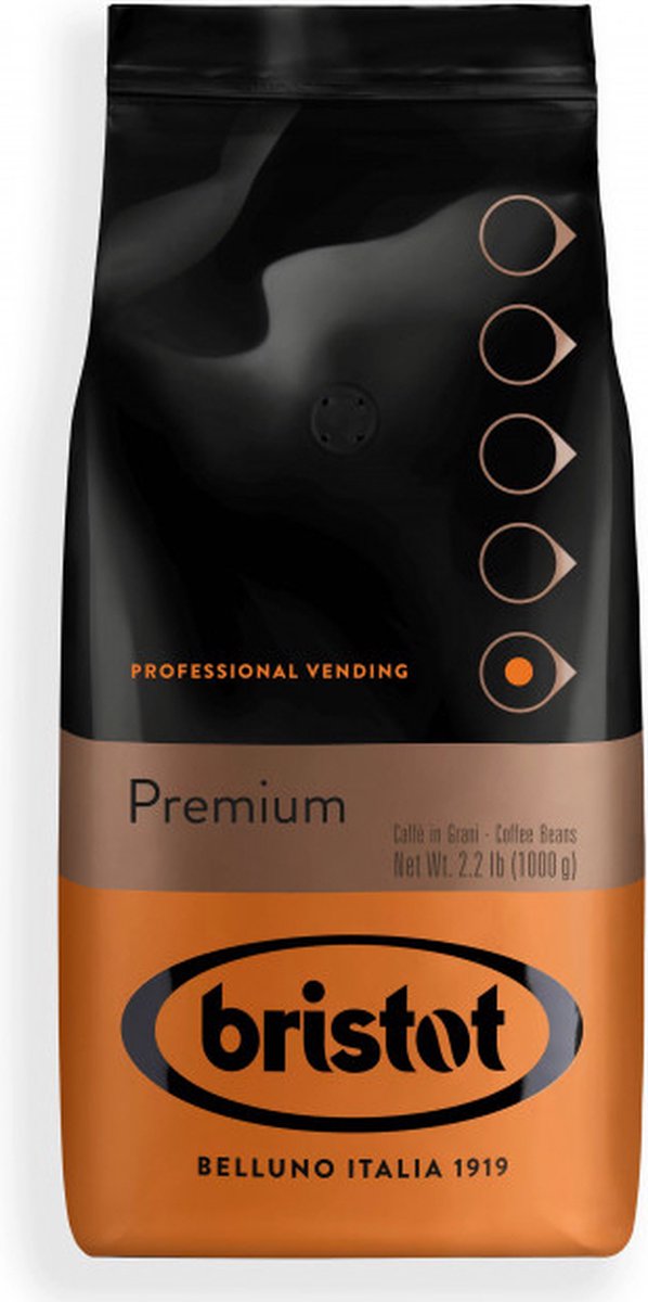 Goedkoopste Bristot Premium - Koffiebonen - 1000 Gram