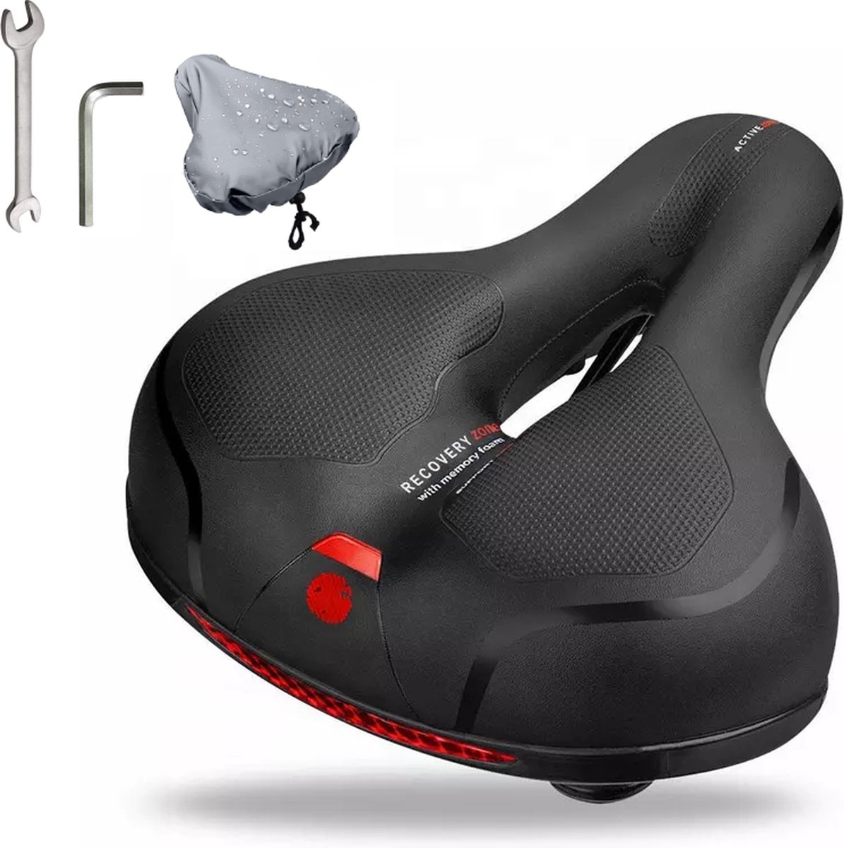 Fietszadel HELGA - 3ZONES comfort - Handgemaakt Italië GADISTA | Decathlon