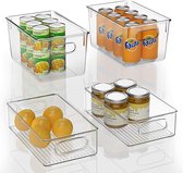 koelkast organizer - bewaardoos - koelkast bakjes - duurzaam opbergboxen - keuken organizer - opbergdozen - premium kwaliteit