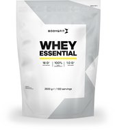 Body & Fit Essential Whey - Shake Protéiné - Whey Protein - Saveur: Cookies & Cream - 100 shakes (2500 grammes)