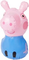 Peppa Pig opblaas George - Blauw / Roze - Kunststof - h 36,5 cm - +6 maanden - Opblaasdier - Zwembad - Speelgoed - Zwemspeelgoed - Waterspeelgoed