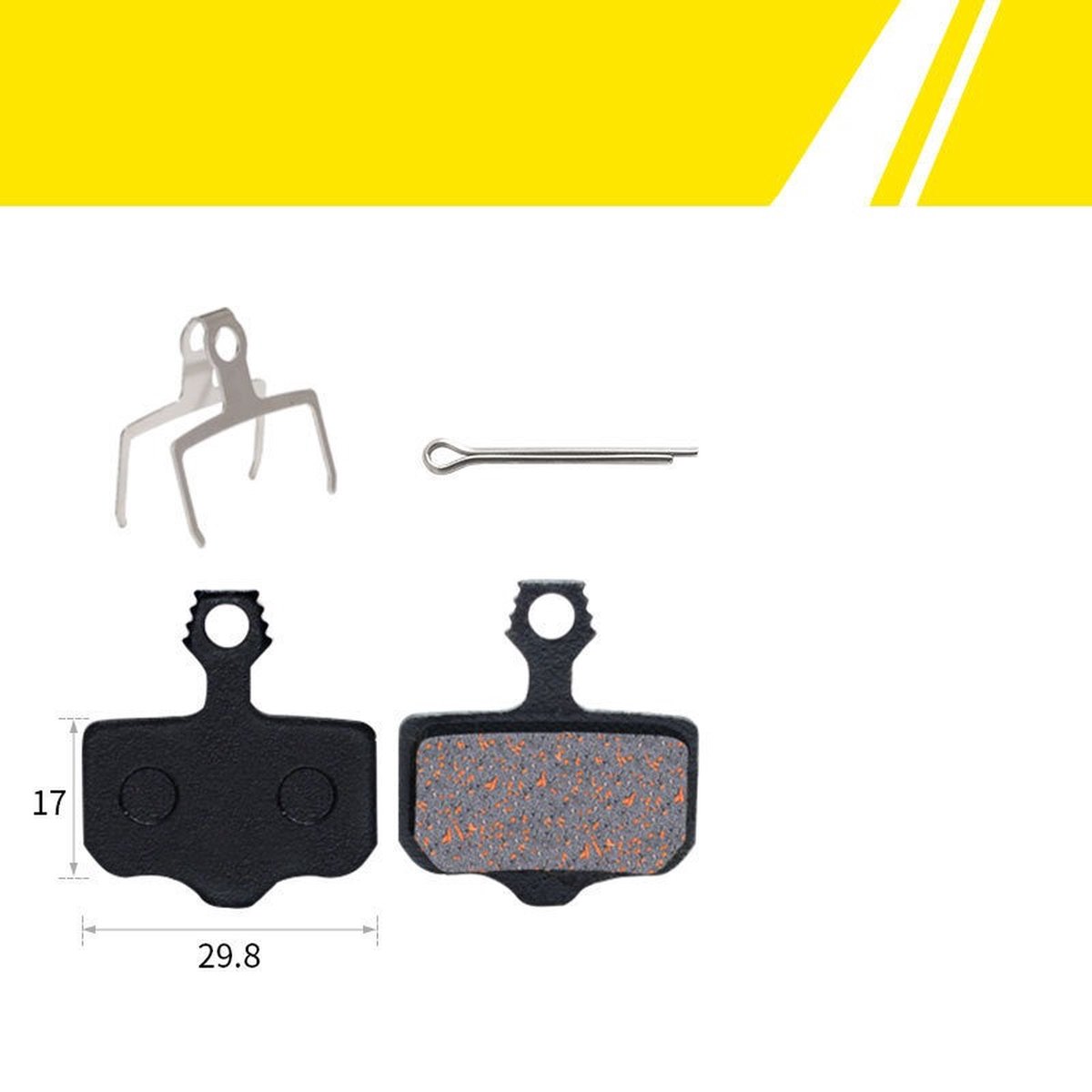 Schijfrem remblokken 4 sets geschikt voor Sram Level - Level T - Level Ultimate - DB