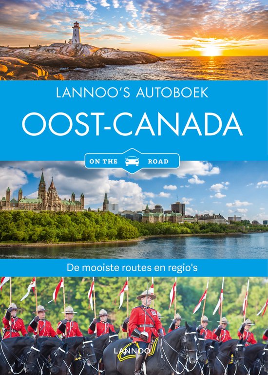 Lannoo's autoboek  -   Oost-Canada on the road - cover