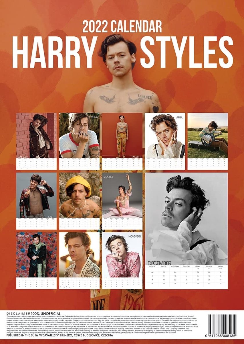 Harry Styles Kalender 2023 A3