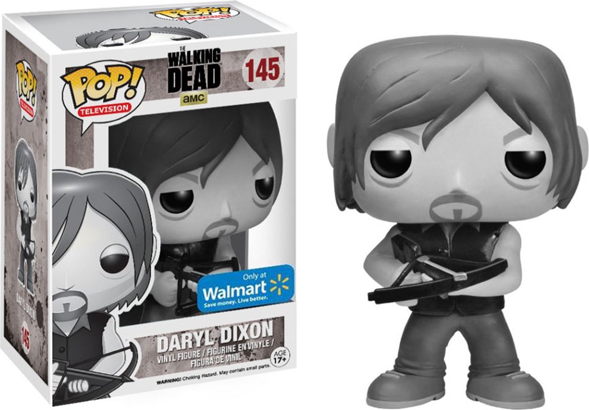 Funko Pop! The Walking Dead: Daryl Dixon (Black & White) | bol