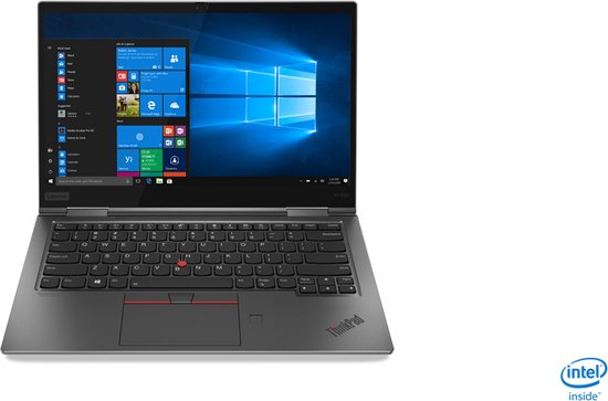 Lenovo ThinkPad X1 Yoga (4th Gen) Intel® Core™ i7 i7-8565U Hybride (2-in-1) 35,6 cm (14") Touchscreen Full HD 16 GB LPDDR3-SDRAM 512 GB SSD Wi-Fi 5 (802.11ac) Windows 10 Pro US International Grijs - Lenovo - Hoofdafbeelding