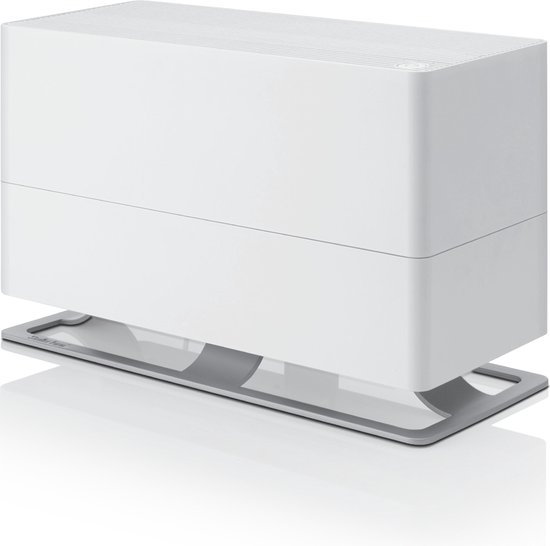 Stadler Form Oskar Big – Luchtbevochtiger – Evaporator 700 g/h – 6 L Tank – Hygrostaat – Fluisterstil 25–46 dB(A) – Nachtmodus & Dimbare LED’s – Voor Ruimtes tot 100 m² – Wit