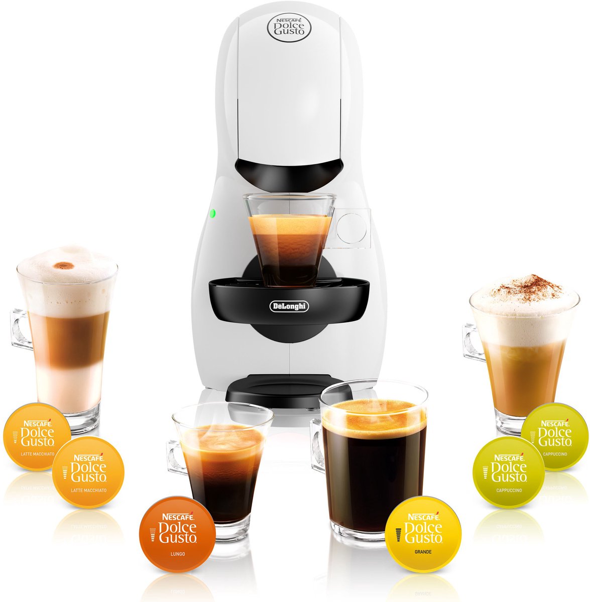 De'Longhi Piccolo EDG110.WB Handmatig Koffiepadmachine 0,8 l thumbnail 7