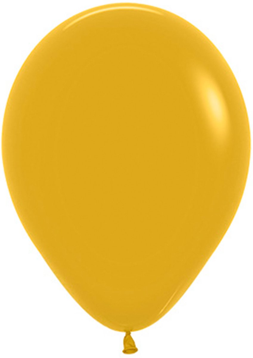 Sempertex ballonnen Fashion Mustard | 50 stuks | 12 inch | 30cm