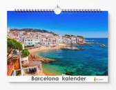 Barcelona kalender XL 42 x 29.7 cm | Verjaardagskalender Barcelona | Verjaardagskalender Volwassenen
