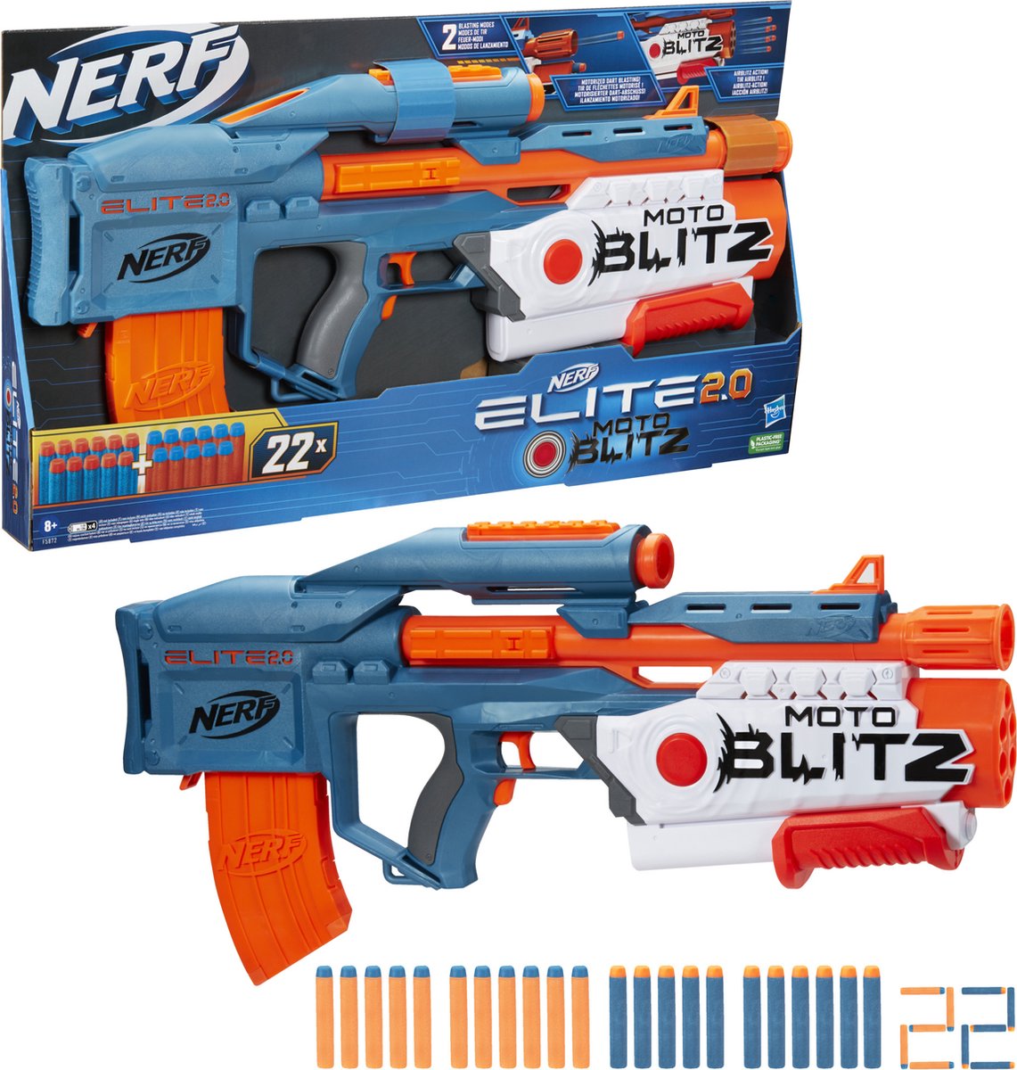 NERF Elite 2.0 Motoblitz CS-10 - Blaster — afbeelding 18