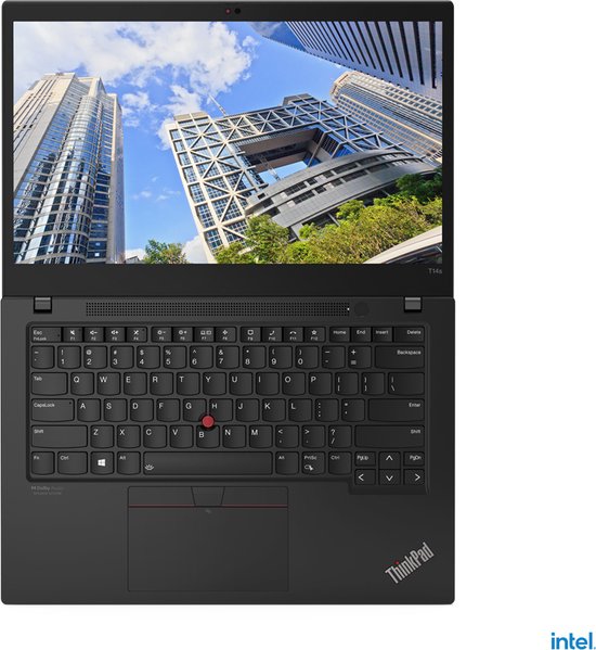 Lenovo ThinkPad T14s Gen 2 (Intel) Intel® Core™ i5 i5-1135G7 Laptop 35,6 cm (14") Full HD 16 GB LPDDR4x-SDRAM 512 GB SSD Wi-Fi 6E (802.11ax) Windows 10 Pro Engels Zwart - Lenovo - Hoofdafbeelding