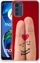 GSM Hoesje Motorola Moto E32 TPU Bumper Super als Valentijnscadeau Liefde