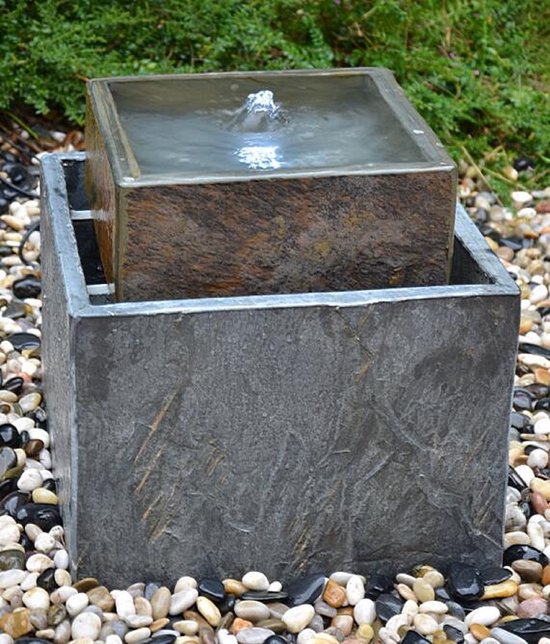 waterornament graniet po zwart 60 cm | bol.com