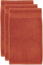 Beddinghouse Sheer set de 3 Serviettes invité' invité - 30x50 cm - Vert olive