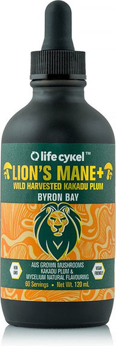 Goedkoopste Life Cykel - Lion's Mane - Full Spectrum Liquid Extract - 60 ml