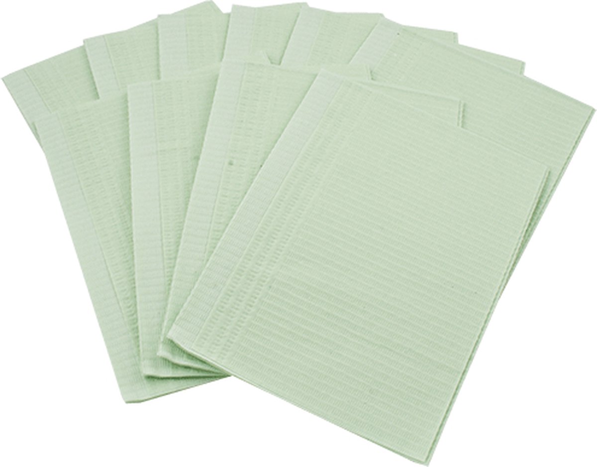 Table towel - tafeldoek groen - 125 stuks | B&N